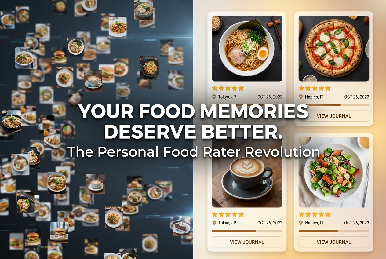 Your Camera Roll is a Graveyard: The Complete Guide to Food Rater Apps That Actually Work