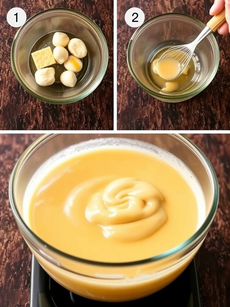 caramel beurre salé preparation
