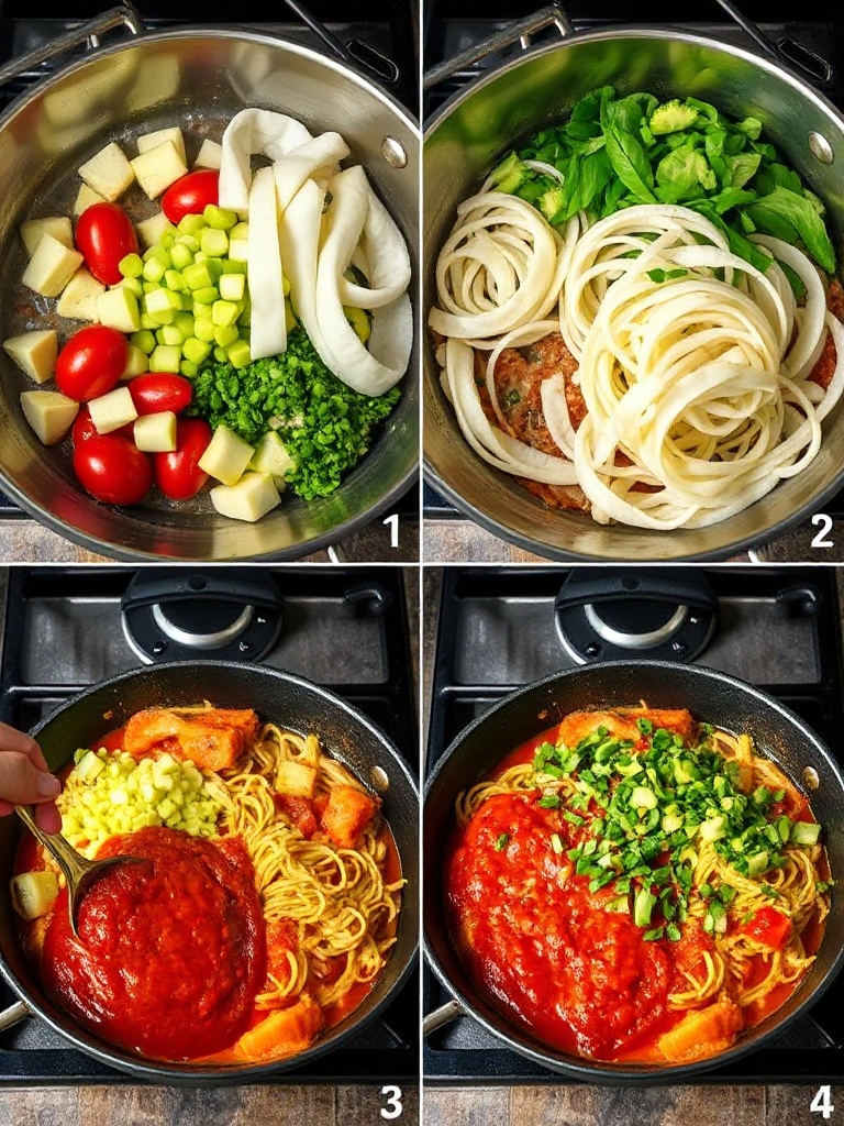 bolognaise preparation