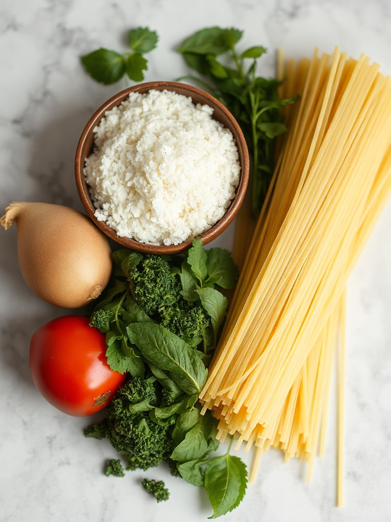 courge spaghetti ingredients