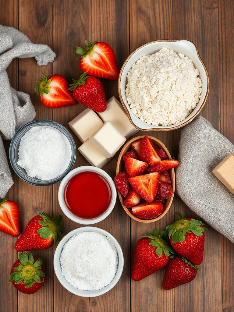 tiramisu aux fraises ingredients