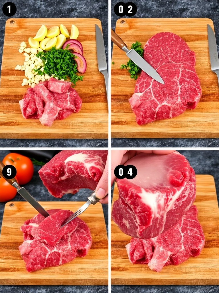 filet de boeuf preparation
