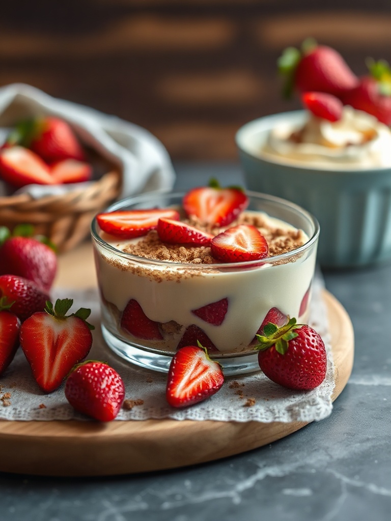 tiramisu à la fraise ingredients