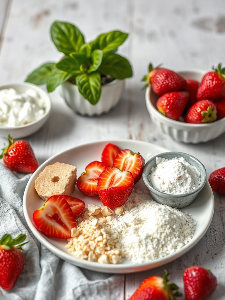 tiramisu à la fraise ingredients