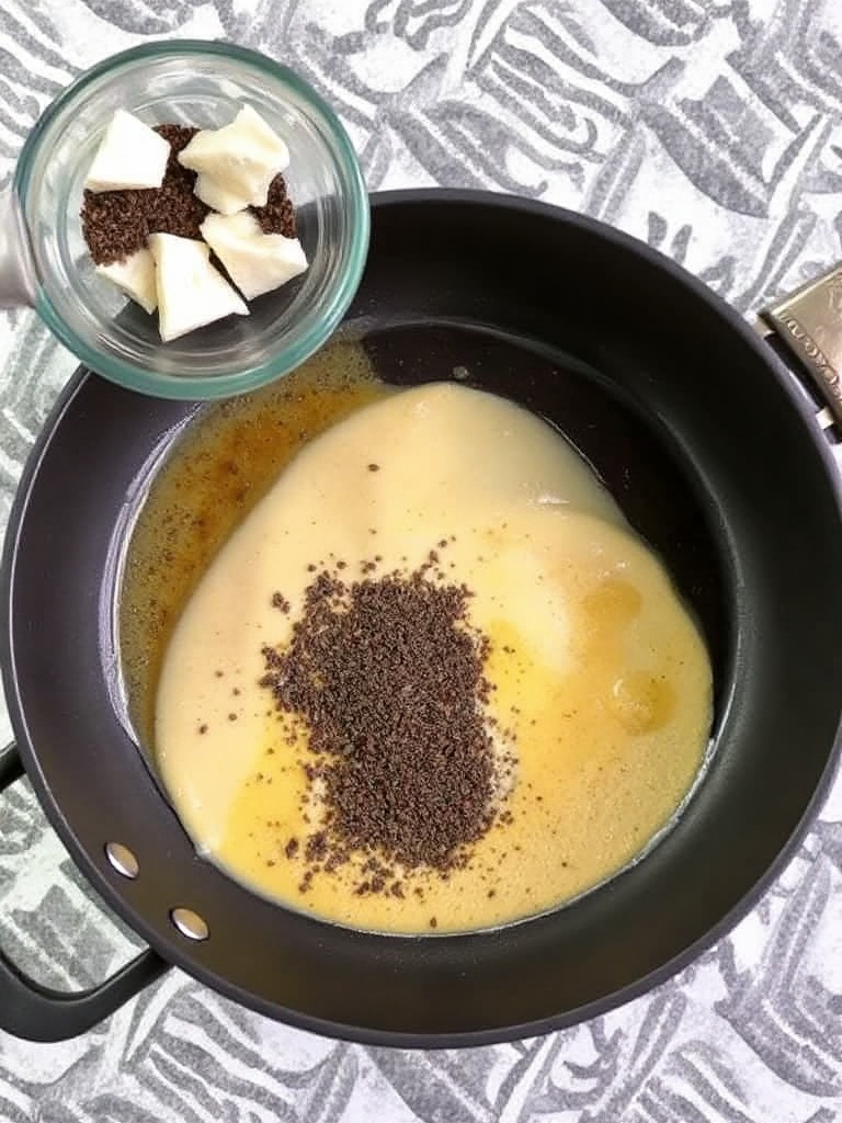 sauce au poivre preparation