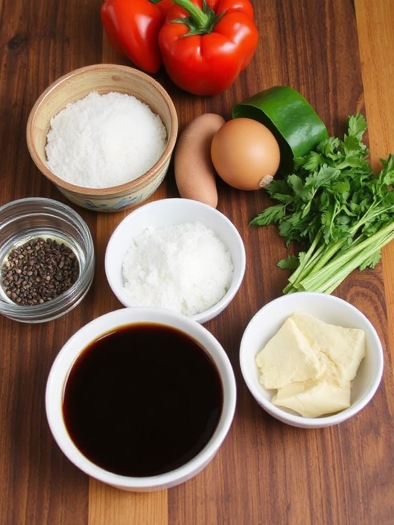 sauce au poivre ingredients