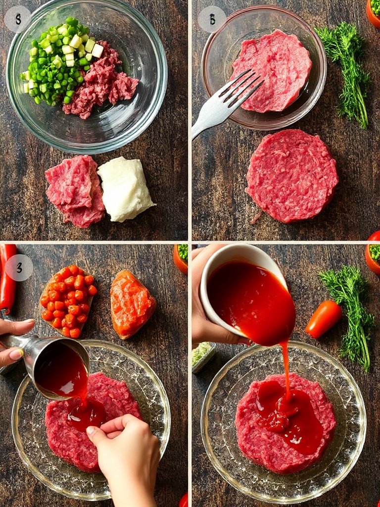 sauce tartare preparation