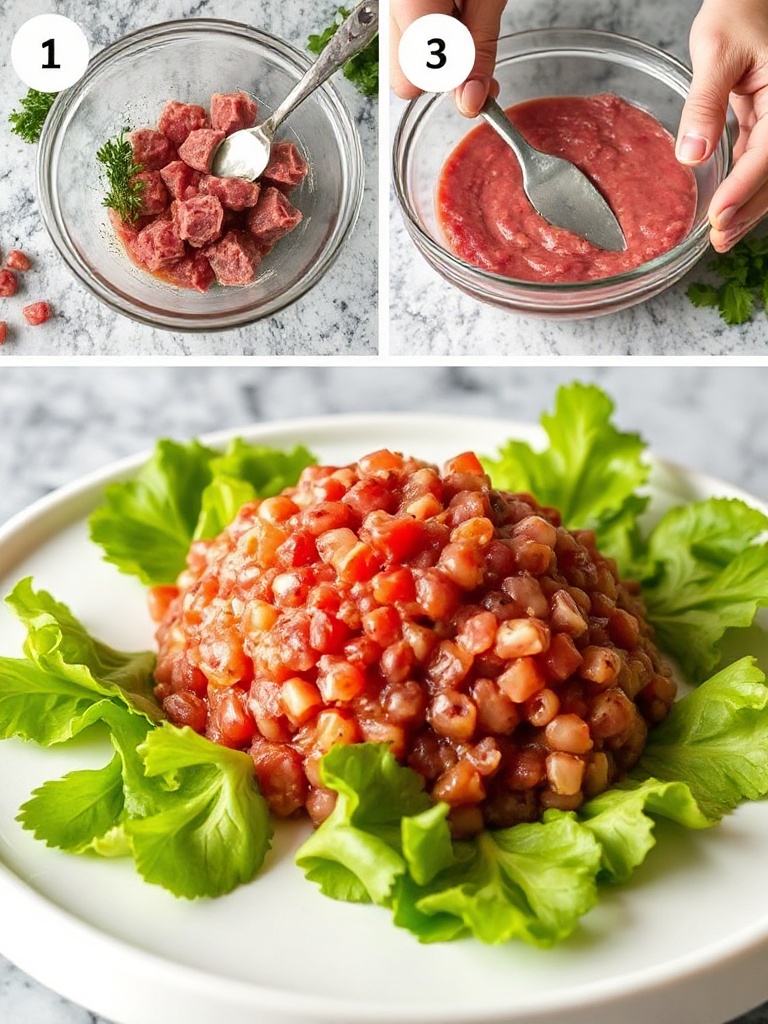 sauce tartare preparation
