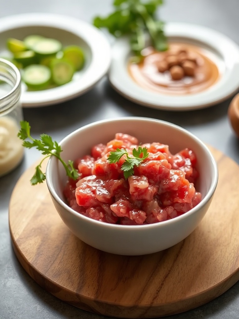 sauce tartare preparation