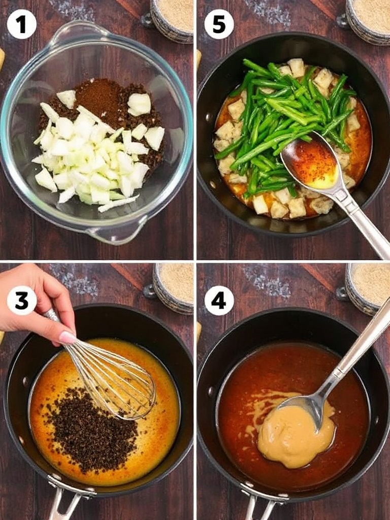 sauce au poivre preparation
