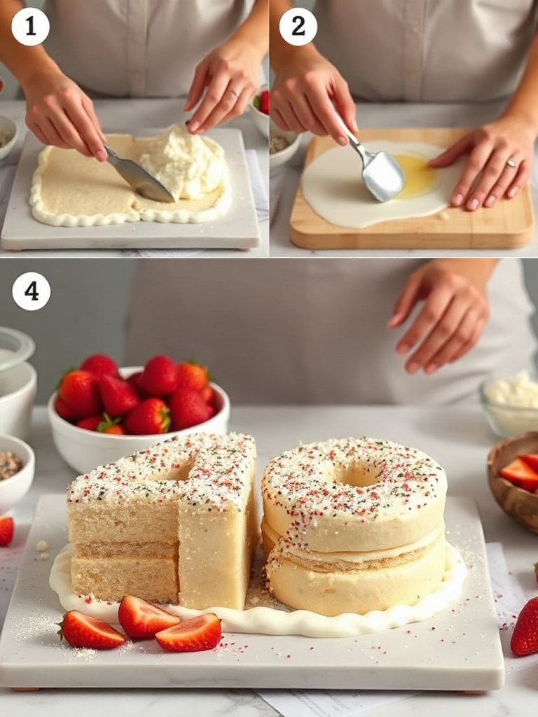 number cake preparation