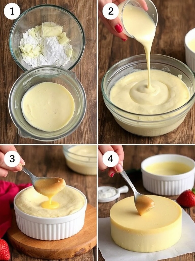 soufflé au fromage preparation