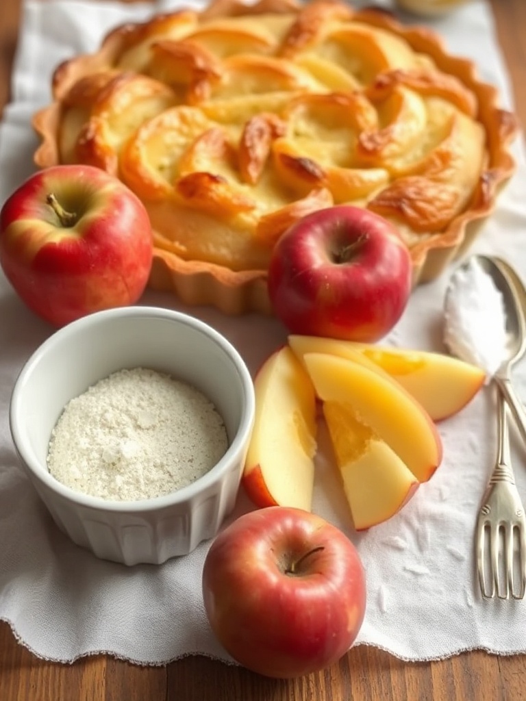 clafoutis aux pommes ingredients