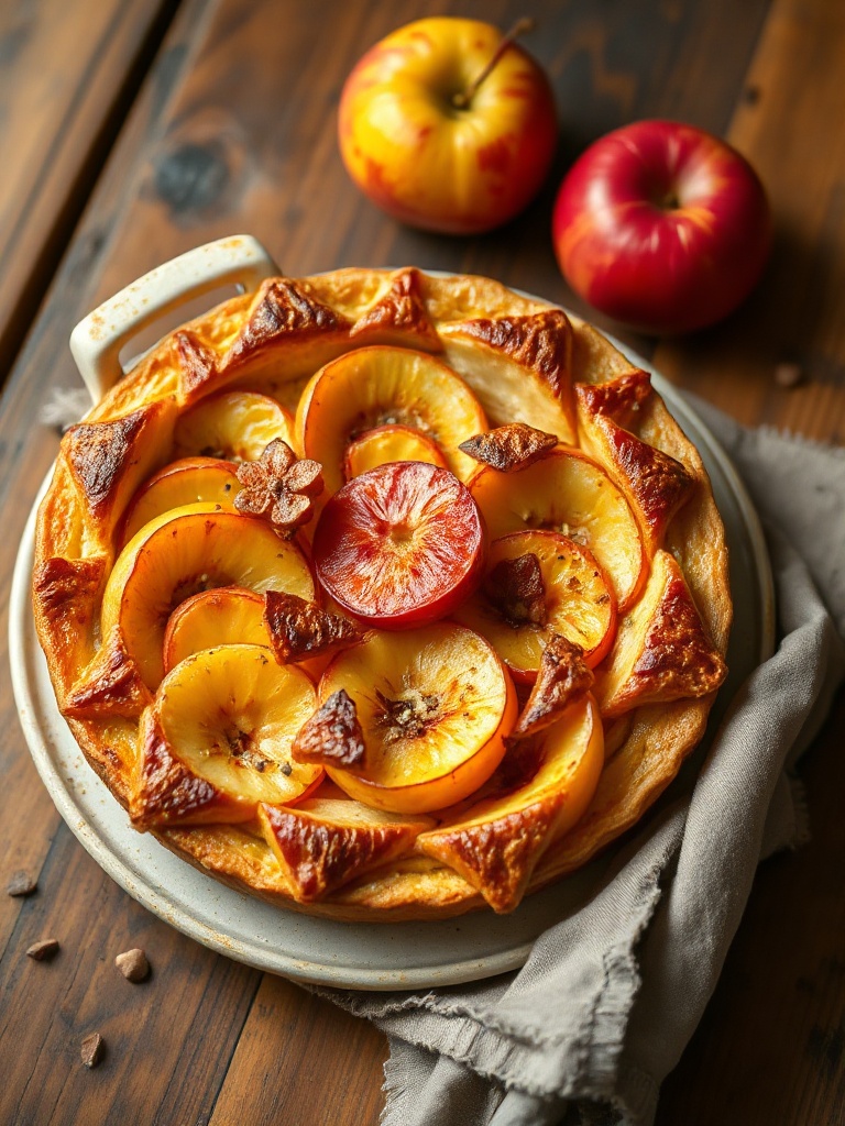 clafoutis aux pommes