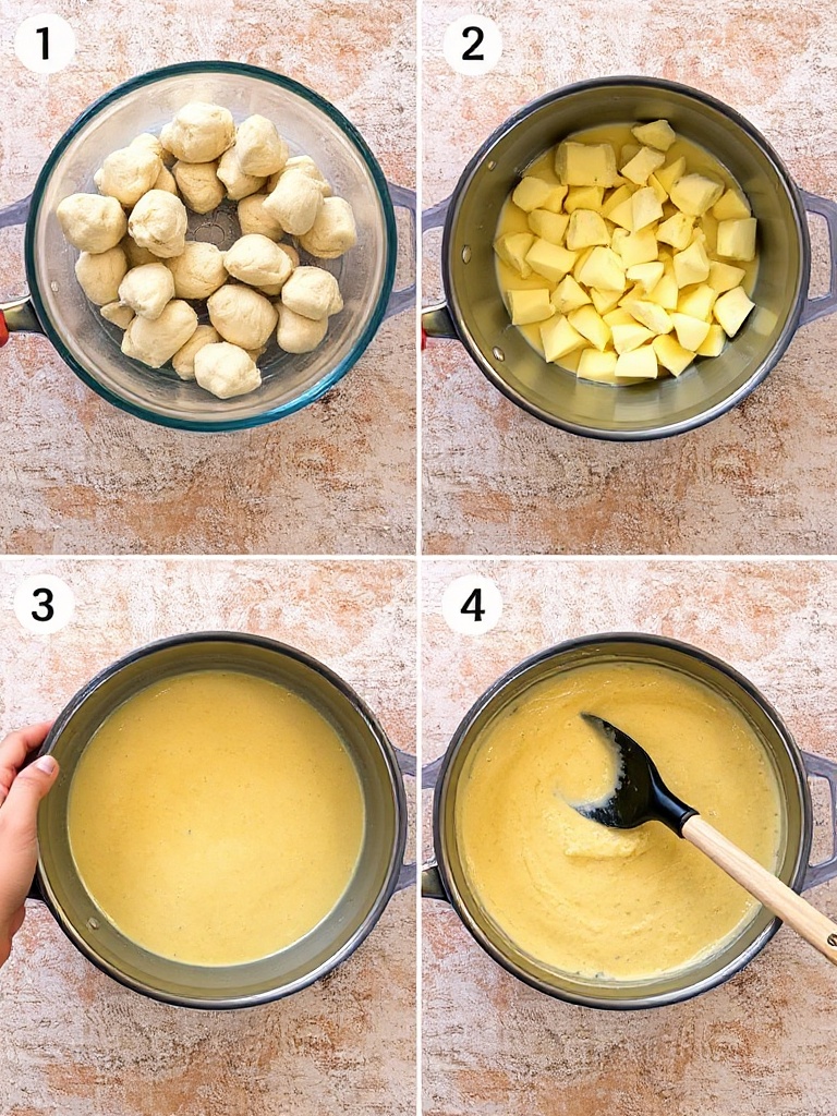 soupe au choux preparation