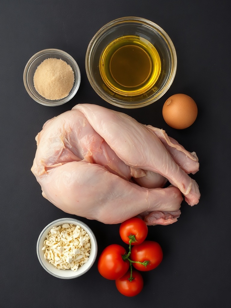 poulet au four ingredients