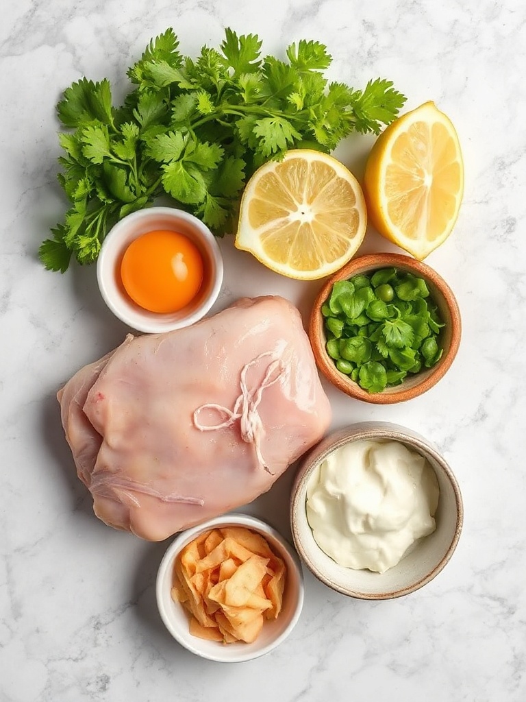 poulet au four ingredients