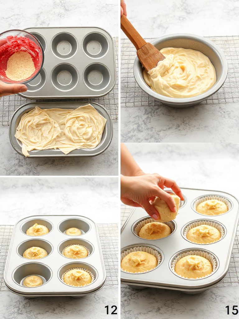recette muffin preparation
