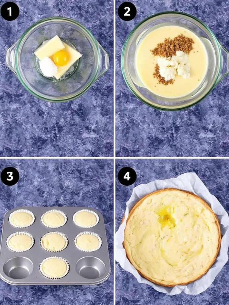 recette muffin preparation