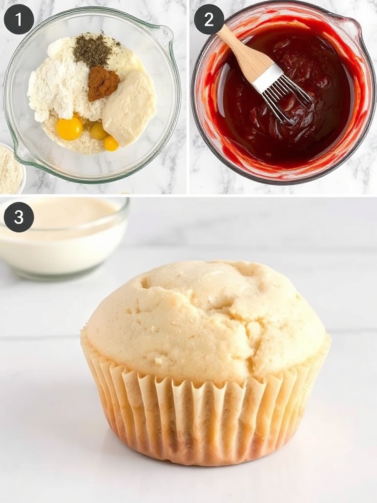 recette muffin preparation