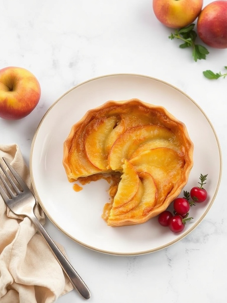 clafoutis aux pommes