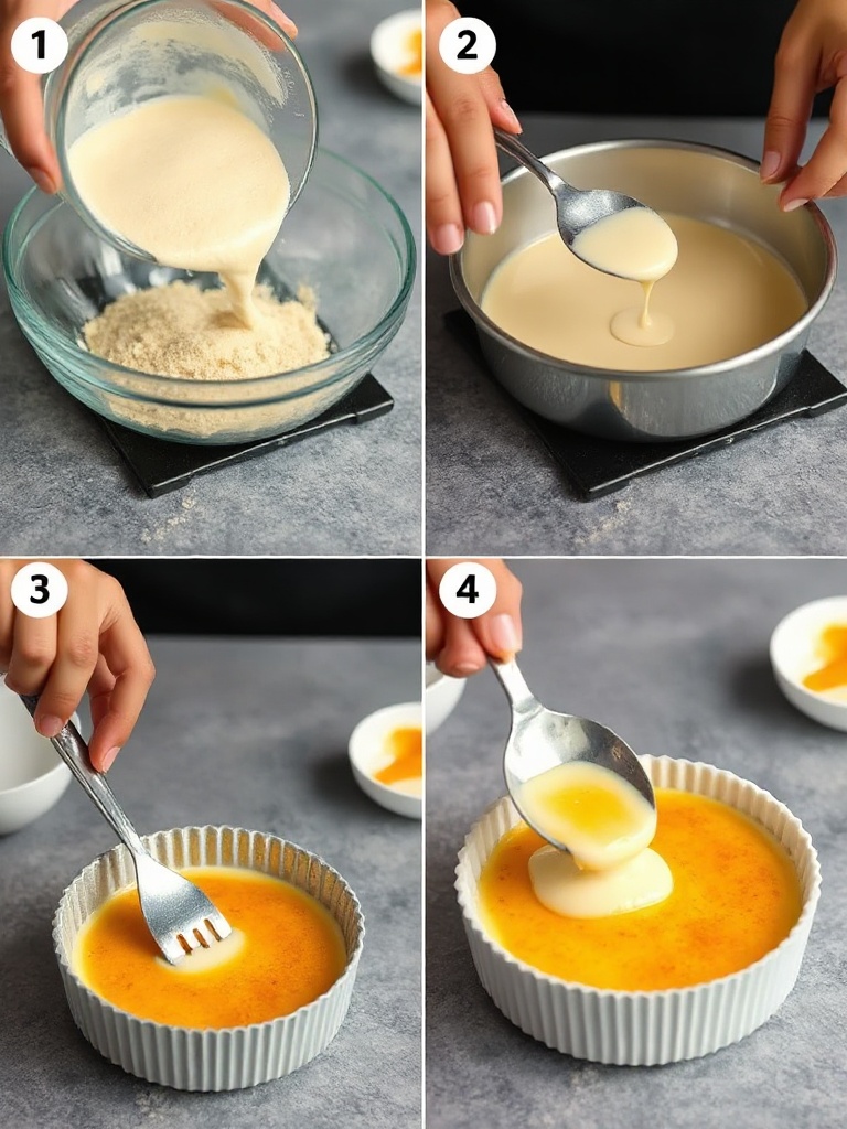 recette creme brulee preparation