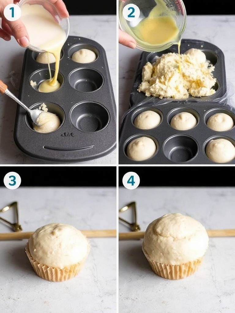 recette muffin preparation