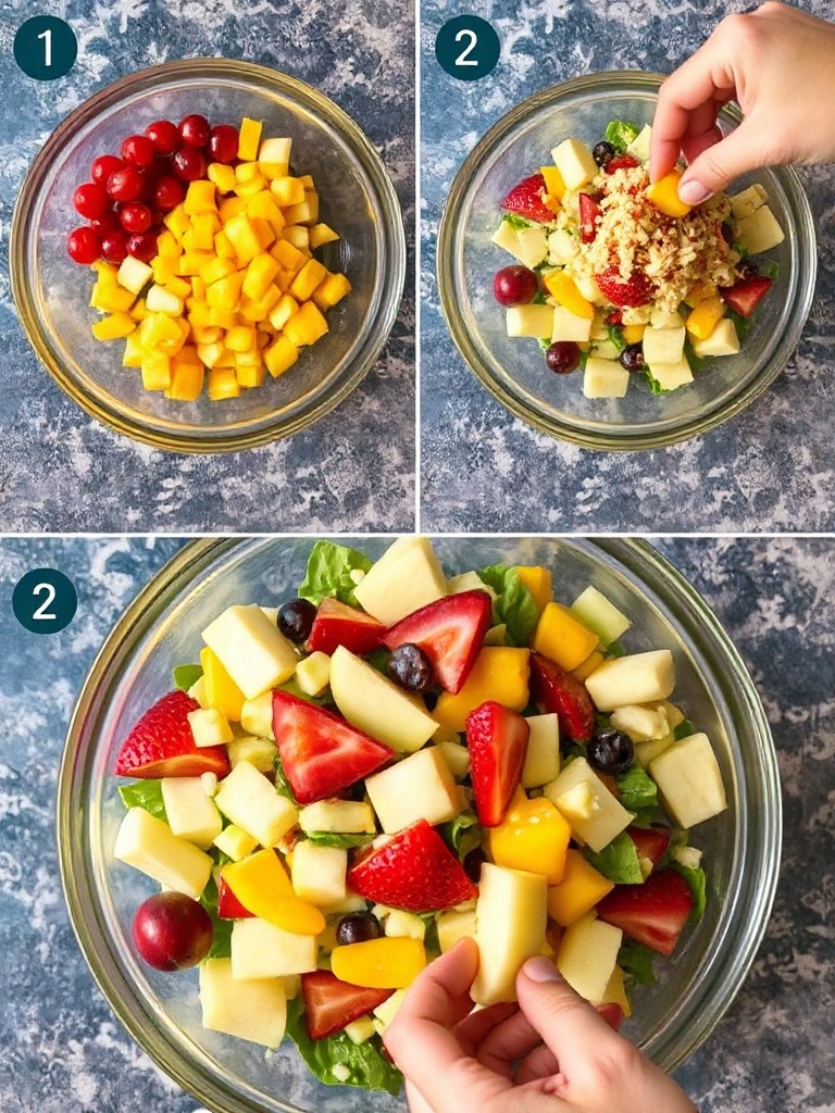 salade de fruits preparation