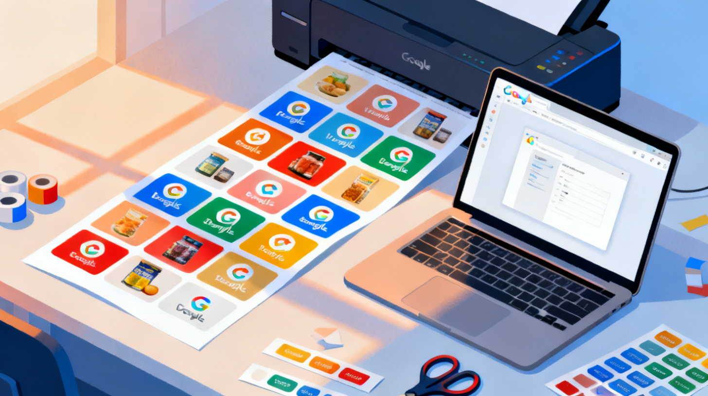 How to Add Images and Logos to Labels in Google Docs