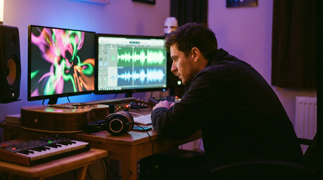 Why AI Visuals Win While AI Music Loses Fans