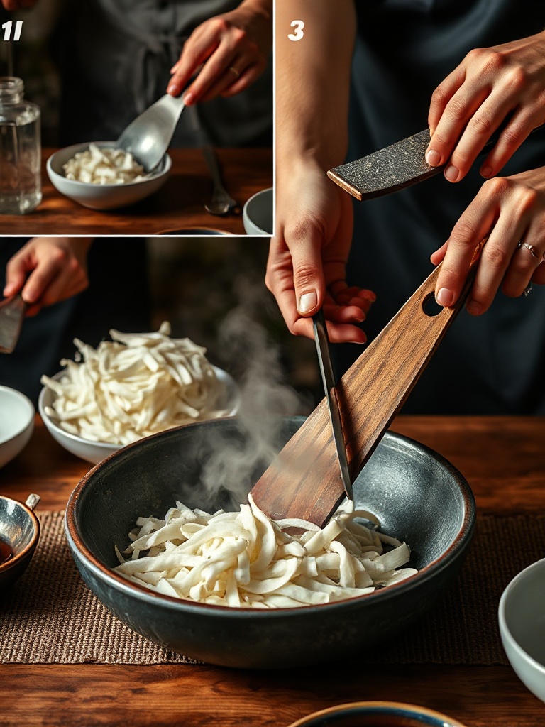 chou chinois preparation