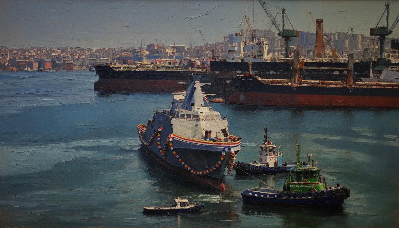 STM Launches Second Vessel for Malaysian Navy in Istanbul