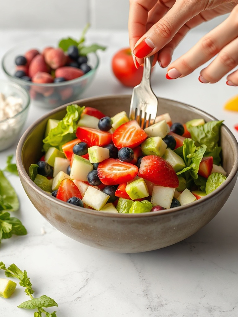 salade de fruits preparation