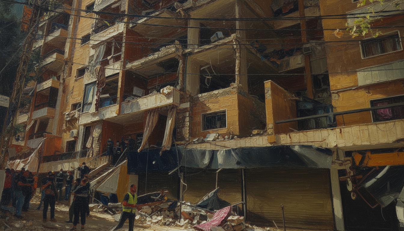 Israeli Strikes on Beirut Kill Two Amid Escalating Tensions