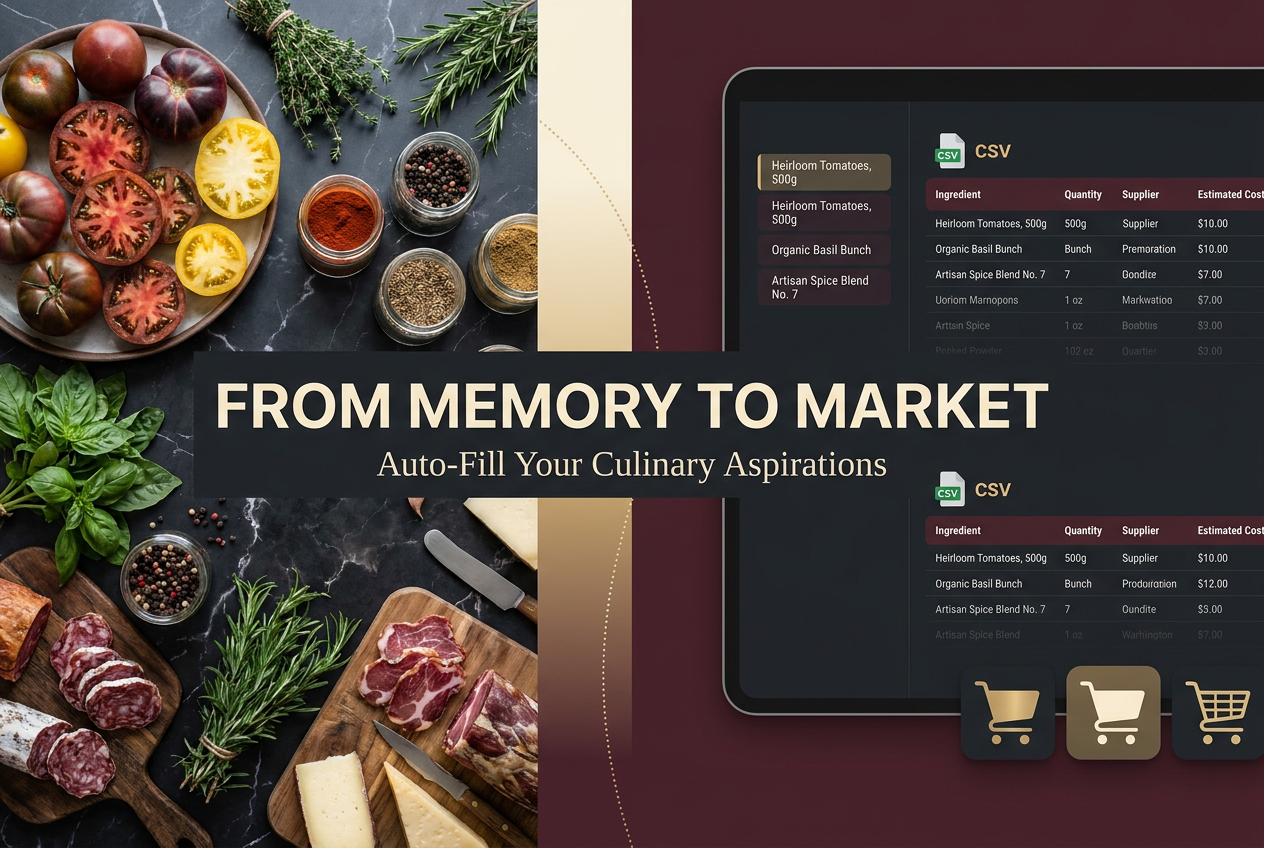 SavorSync Grocery Auto-Fill: A Complete Guide to Exporting Your Culinary Data