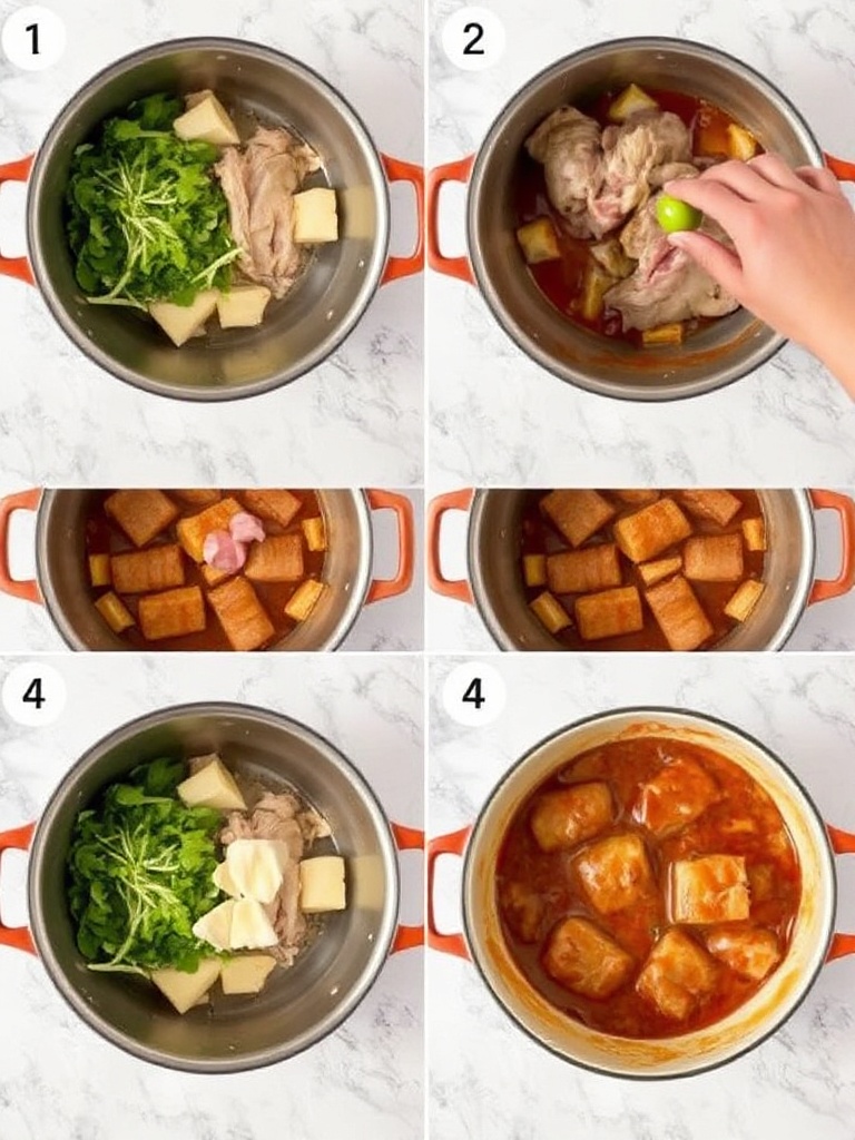 tajine poulet preparation
