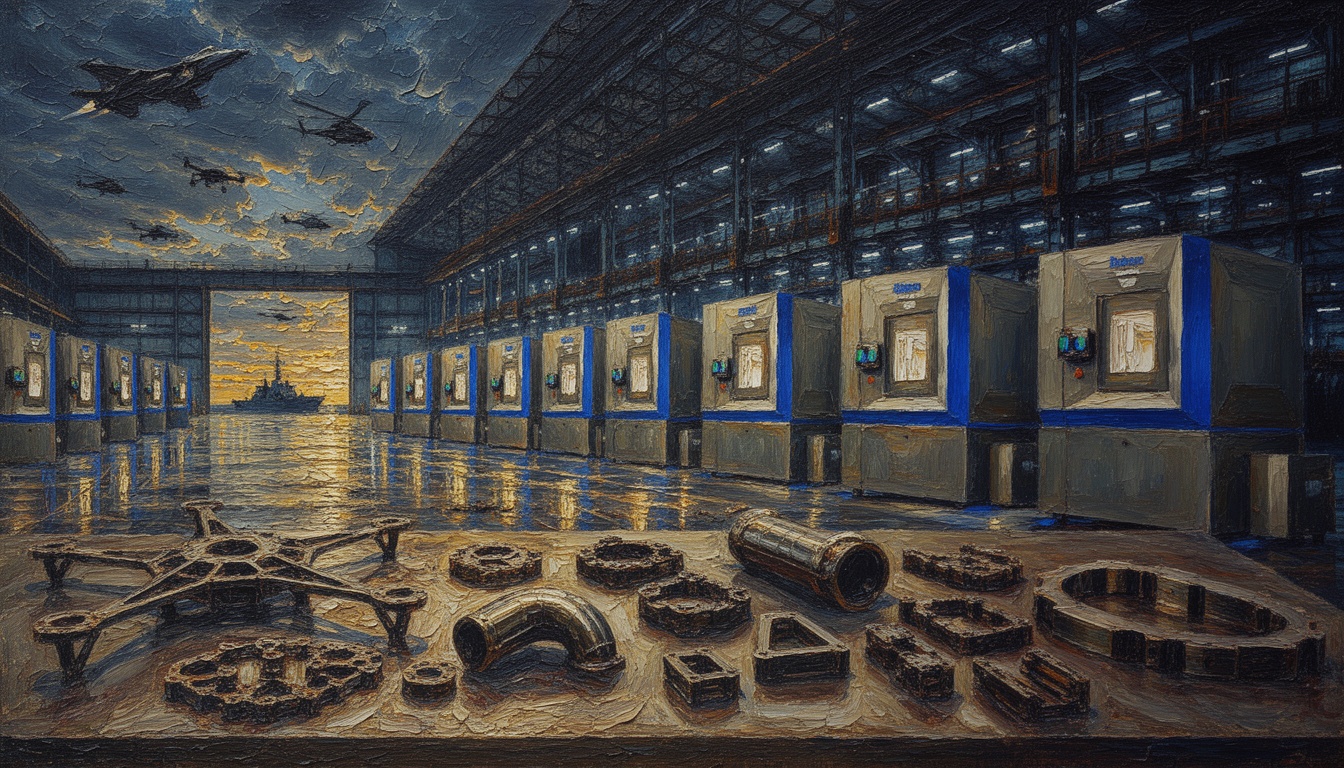 Distributed Defense Manufacturing: Autonomous and Software-Defined Future
