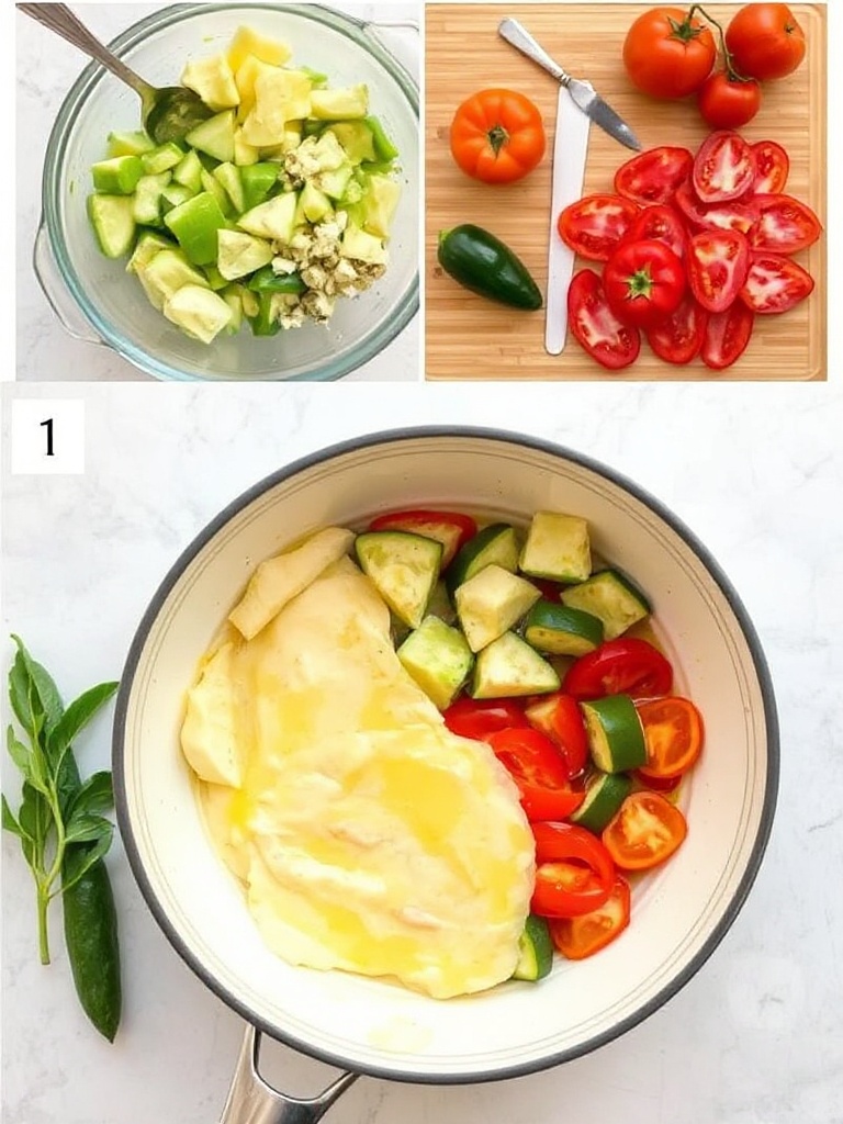 recette ratatouille preparation