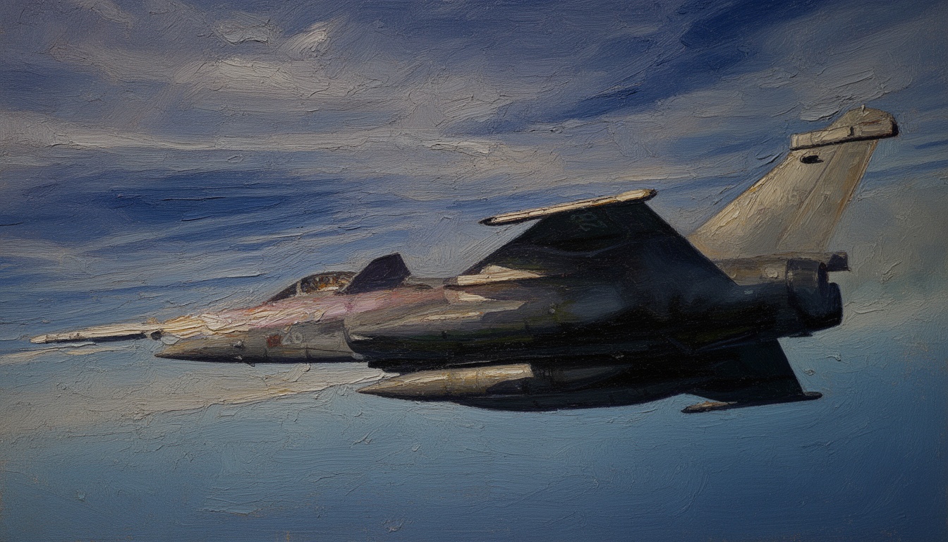 Rafale Fighter Eliminates Drone Over Baltic Sea