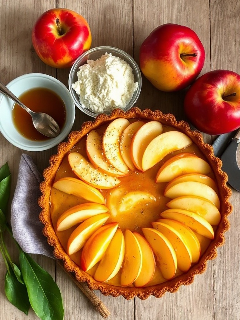recette tarte aux pommes ingredients