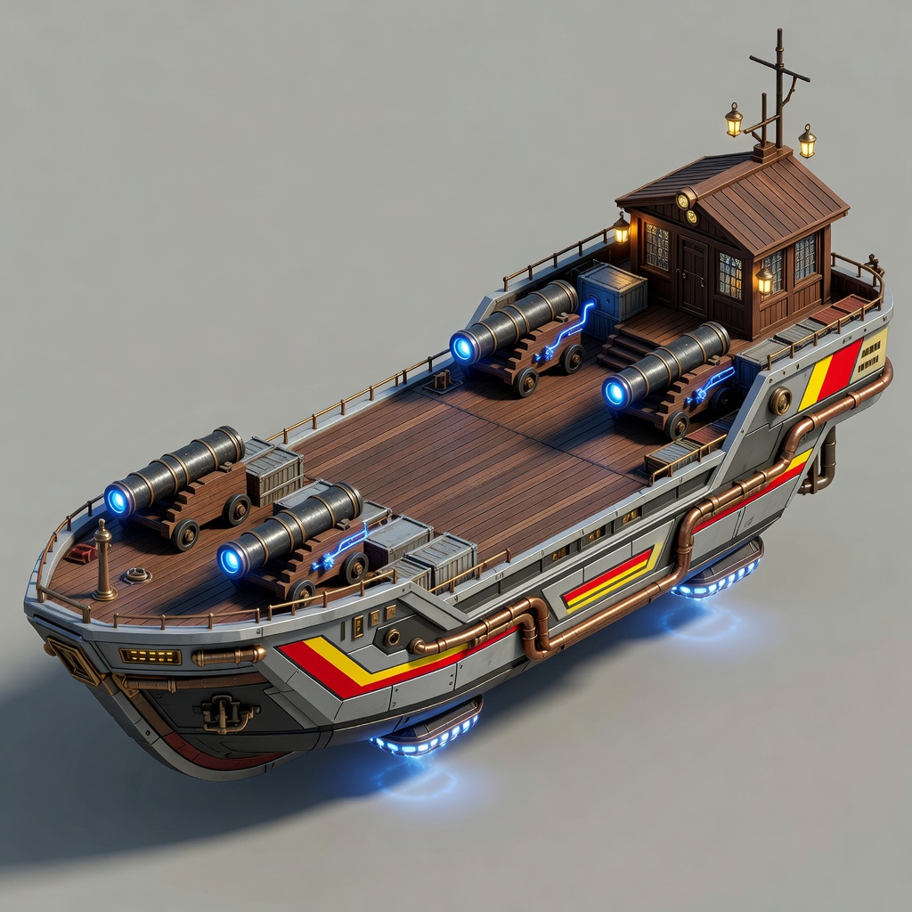 Morion Vessel Deck Cannons 2x2