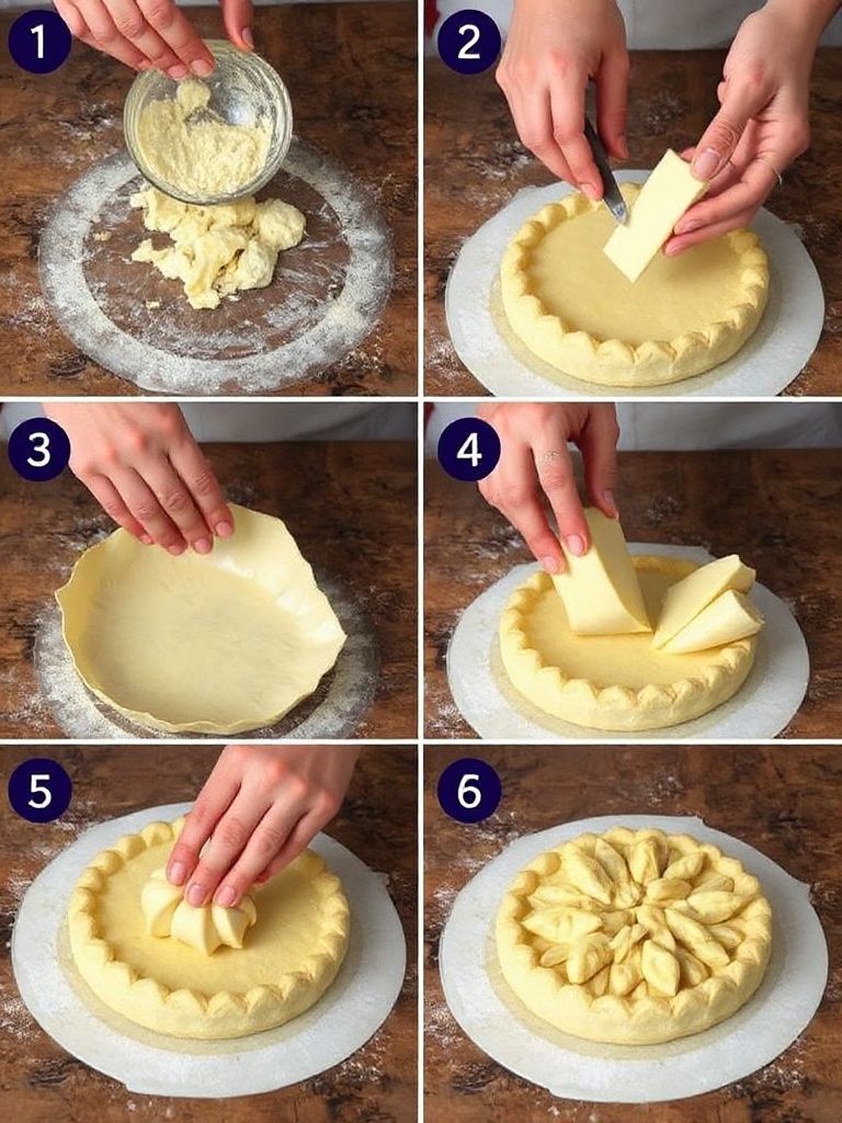 galette des rois frangipane preparation