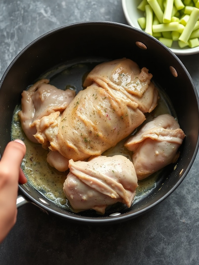 poulet recette preparation