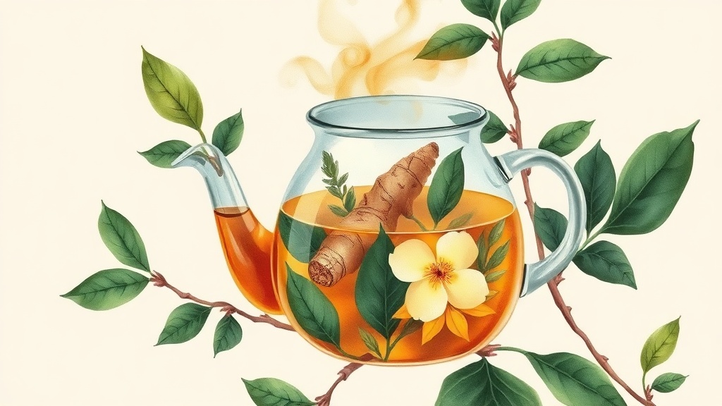 Infusão de Gengibre com Cúrcuma: Prepare em Casa