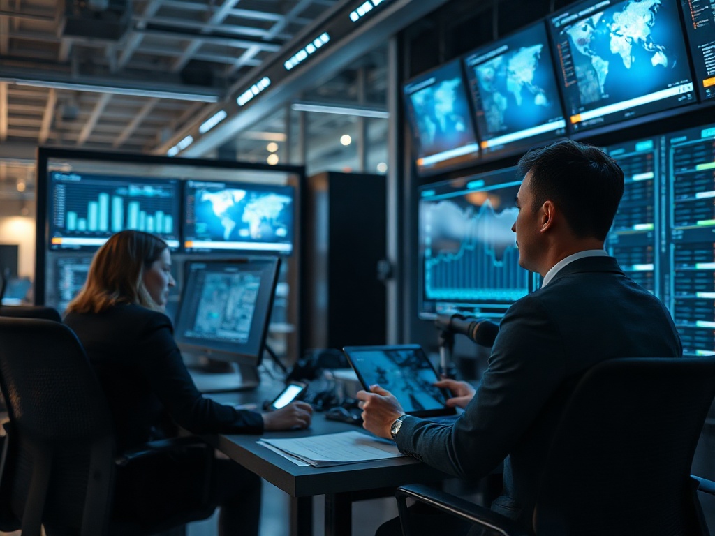 Illustration of AI SaaS platform emphasizing cybersecurity and data protection in 2026