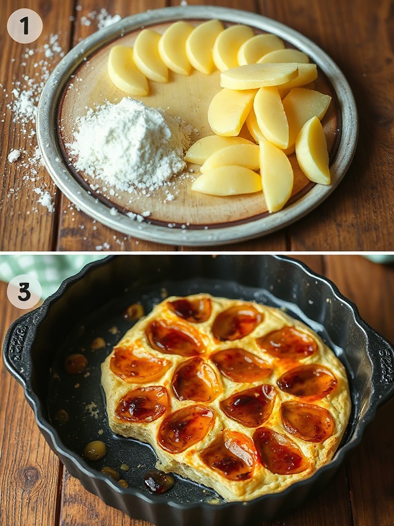 clafoutis abricot preparation