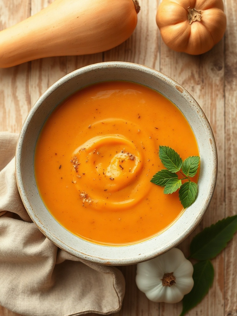 soupe butternut ingredients