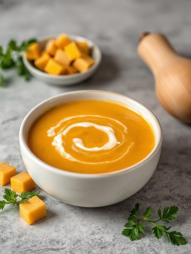 soupe butternut ingredients