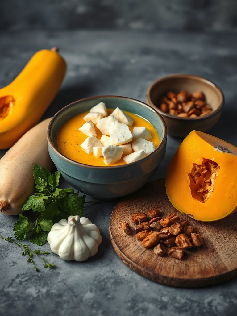 soupe butternut ingredients