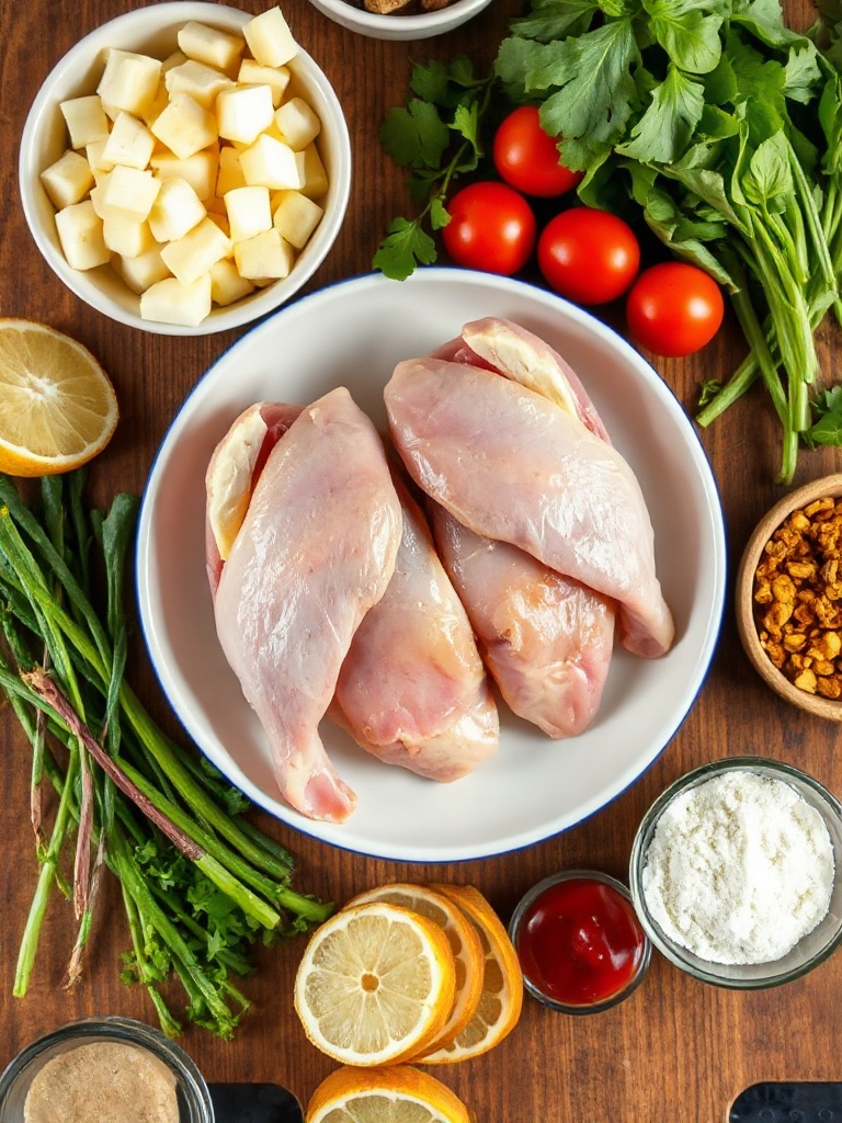 poulet recette ingredients
